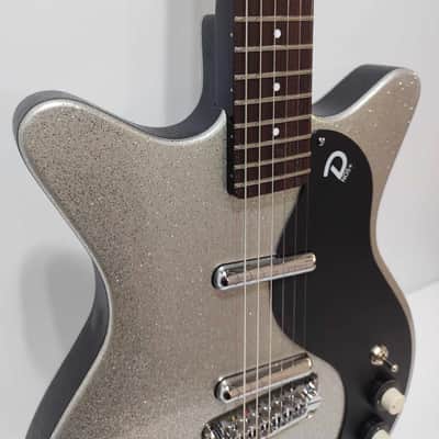 Danelectro 59M NOS+ Metalflake 60th Anniversary 2019 - Present - Silver Metalflake image 3