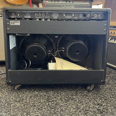 Fender (SUNN) The Twin 1989 - Black-on-Black image 3