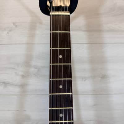 Silvertone SS-11/BK Stratocaster Style Electric Guitar – Black, Rosewood Fingerboard, Classic S-Style Tone 2002-2008 image 10