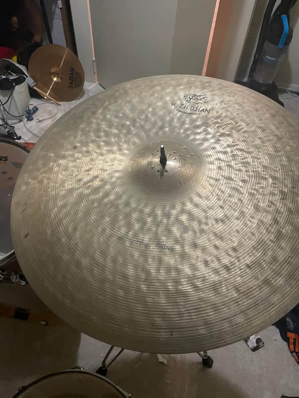 Zildjian 22" K Constantinople Medium Thin High Ride Cymbal (2408g) 2003 - Present - Traditional image 1