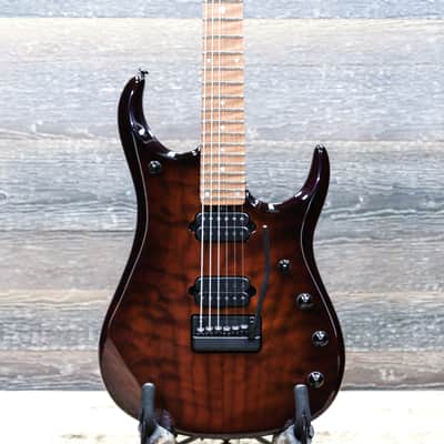 Ernie Ball Music Man JP15 John Petrucci Amber Waves Quilt Electric Guitar w/Case image 1
