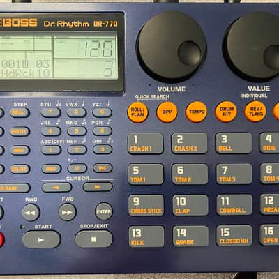 Boss DR-770 1990-2002 - Blue