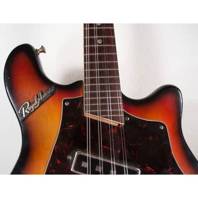 1960's Royal Artist Bruno Mandolin w/ OHSC image 5