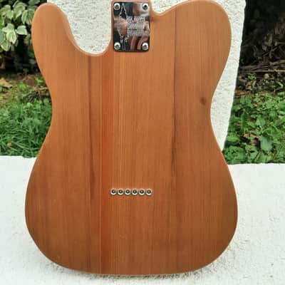 Fender Old Growth Redwood Telecaster, 2011, Reclaimed Railroad Ties, Case image 11