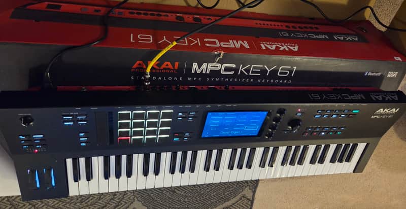 Akai MPC Key 61 Standalone Workstation Synthesizer 2022 - Present - Black image 1
