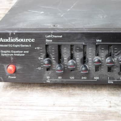 AudioSource Model eq8 series II graphic eq and spectrum analyzer image 2