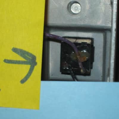 lightly used Boss ON / OFF Foot Switch - black hard plastic on very small green circuit board + green & purple wires for Boss compact size pedals (works fine) came off of a lightly used 2010 SYB5 pedal (NO pedal included / NO other items included) image 22