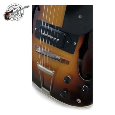 Vintage Epiphone Electar - 1937 - Hollow Body Electric Guitar - Sunburst image 5