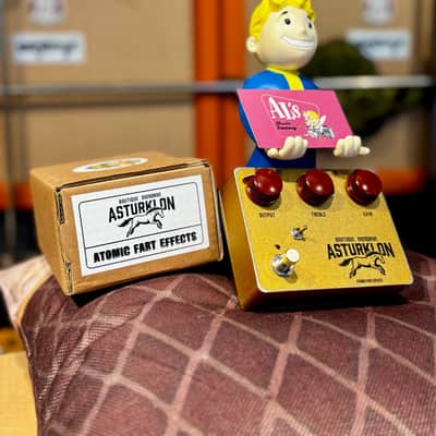 Atomic Fart Effects  ASTURKLON BOUTIQUE OVERDRIVE ( Hand Made Point to Point)  2026  - GOLD RELIC image 8