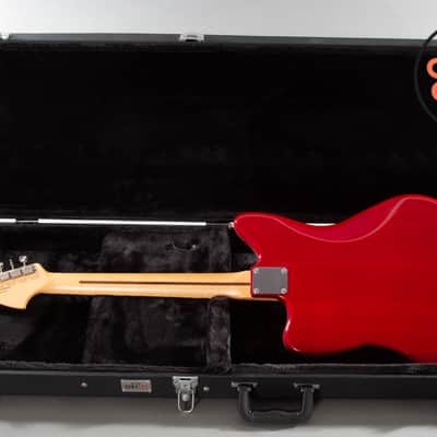 2024 Fender MIJ Japan Hybrid II Jazzmaster Quilt Red Beryl Quilt Top HSC image 6