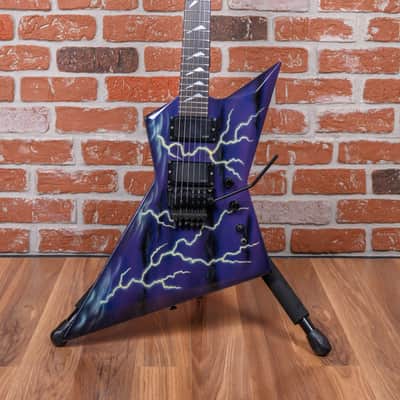 Hamer Scepter Lightning Bolt Day Glo Graphic 1987 w/OHSC image 4