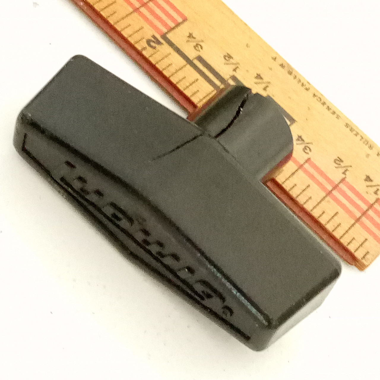 Ludwig 1/4"-20tpi Wing Nut Black Plastic-Tip T-Handle Knob Hercules Vintage 70s — main photograph