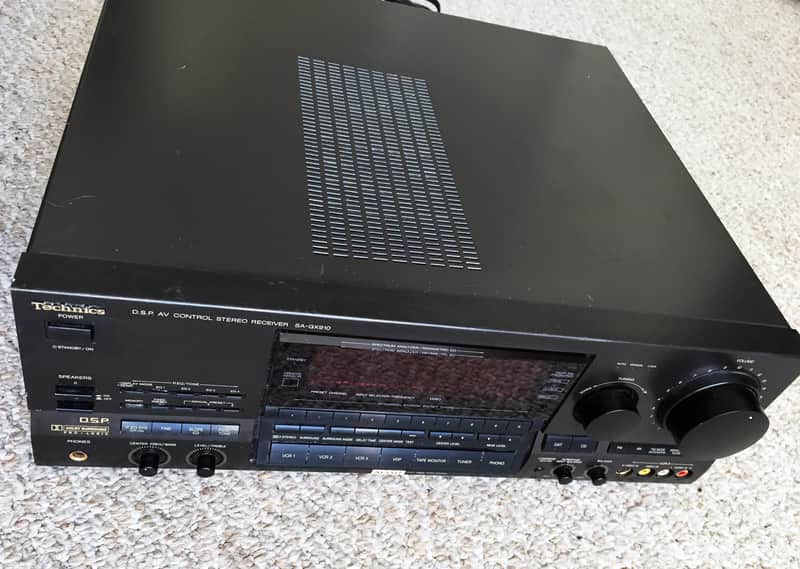 Technics SA-GX910 D.S.P. AV Control Stereo Receiver Tested