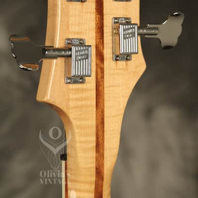 1973 Rickenbacker 4001 Bass Mapleglo w/original Toaster pickup FLAME MAPLE NECK! image 15