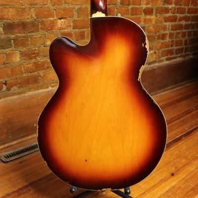 Gretsch 6117 Double Anniversary 1966 - Shaded Golden Sunburst image 2
