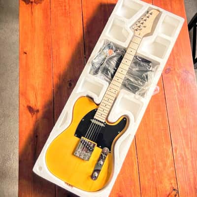 🎸+Amp! T Style Electric Guitar +Soft Case/Gig Bag, Strap, Cable!🎸 image 8