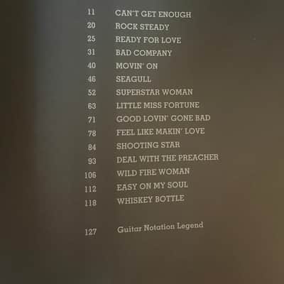 Bad Company - The Original Anthology Book One - Guitar Tab / Tablature Book image 3