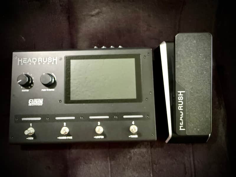 Headrush Gigboard Multi-Effect Unit/Amp Modeler 2018 - Black W/ Expression Pedal image 1