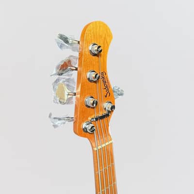 Sadowsky MetroExpress 24-Fret Modern Maple Board 5-String Electric Bass Guitar - Black image 8