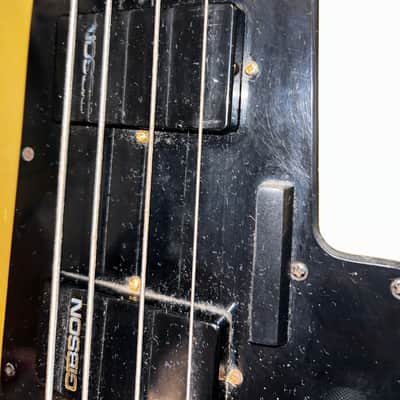 1987 Gibson 20/20 Ned Steinberger Bass - Gold Inca Silver image 20