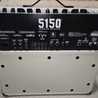 EVH 5150 Iconic Series 2-Channel 15-Watt 1x10" Guitar Combo 2023 - Present - Ivory image 3