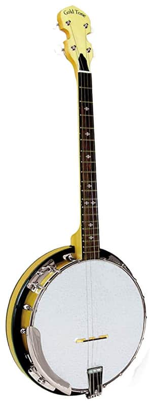 Gold Tone CC-Tenor Cripple Creek Tenor Banjo Natural w/ Bag image 1