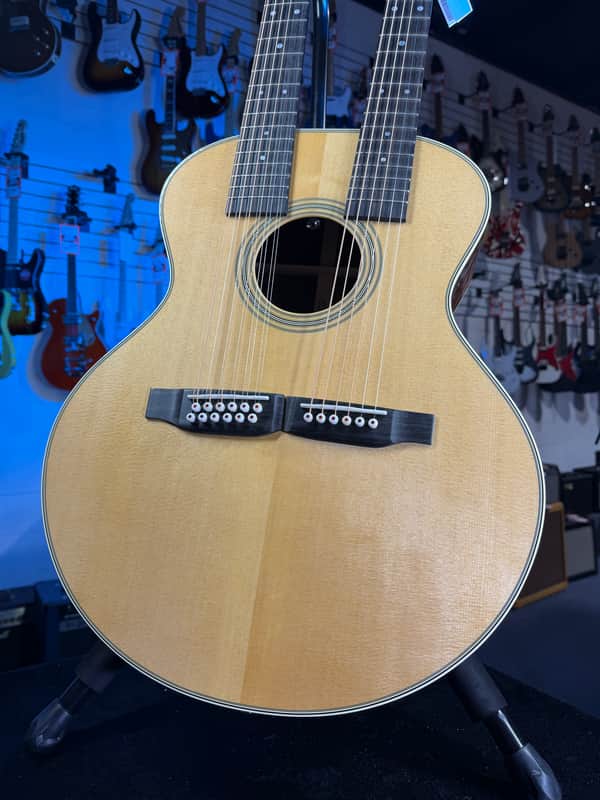 Martin Grand J-28E DN Doubleneck Standard Series Acoustic-electric Guitar - Aging Toner GET PLEK'D! 238 image 1