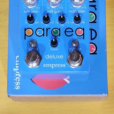 Empress Effects ParaEq MKII Deluxe Parametric Equalizer and Boost Pedal image 3