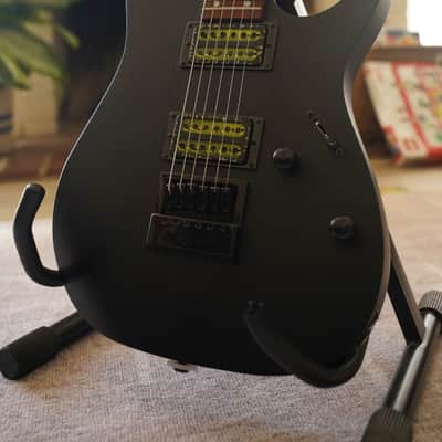 Ibanez EVERTUNE RGRT421 with Bare Knuckle Ragnaroks - Weathered Black image 5