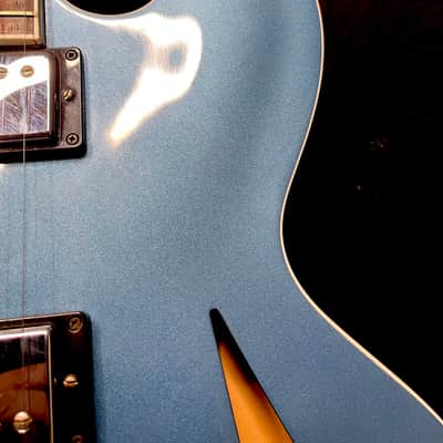 Gibson Dg 335 custom 2014 - Pelham blue image 13