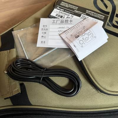 Lag Sauvage-TE Travel Acoustic Electric - Natural image 9