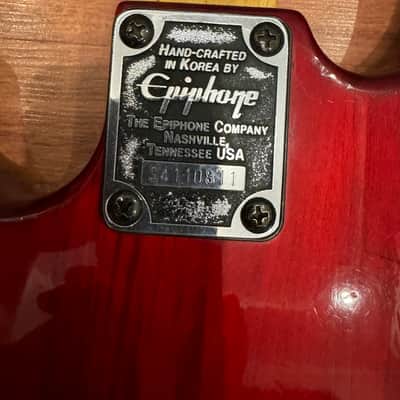 Epiphone Gibson S-510 / SKB-1000 435i 635i Electric Guitar Superstrat U2 Strat ULTRA RARE, only 400 units made on Samick factory Sunburst image 10