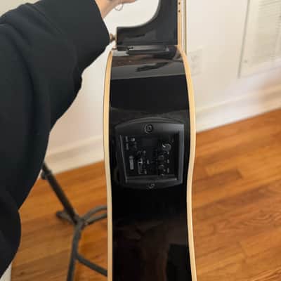 Yamaha APX600 Thinline with Electronics 2010s - Black image 5