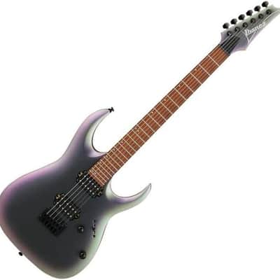 Ibanez RGA42EX Electric Guitar - Black Aurora Burst Matte image 3