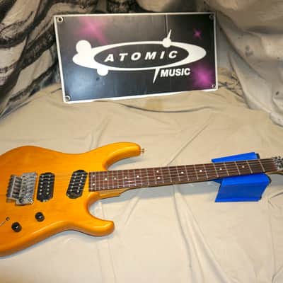 Hamer USA Diablo Guitar with Hamer Case 1991 Aztec Gold image 2