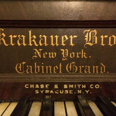 Krakauer Piano Cabinet Grand 1900-1905 image 2