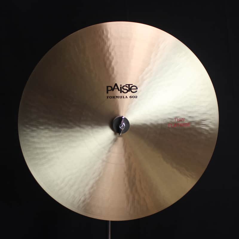 Paiste 18" Formula 602 Classic Thin Flat Ride - 1458g (video demo) image 1