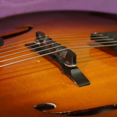 2011 Austin Clark 17AT Carved Electrified Archtop Guitar (VIDEO! Fresh Work, Ready) image 10