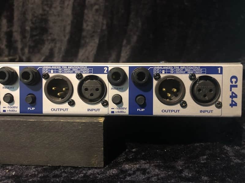 PreSonus CL44 Quad Compressor / Limiter 2000s Blue & Silver | Reverb