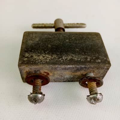 Gretsch Broadkaster Floor Tom Drum Leg Aluminum Block Mount Vintage 40s Brooklyn image 3