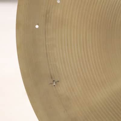 Zildjian 24" A. Avedis Medium Sizzle Ride Cymbal Vintage 1980's image 14
