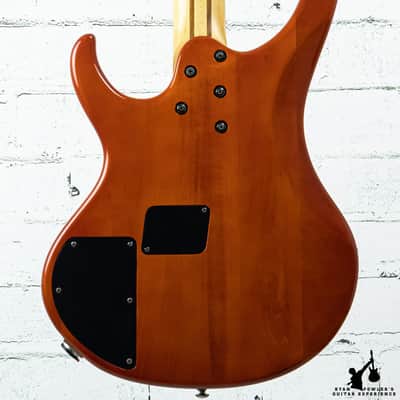 2004 Ibanez BTB Quilted Maple Bass Amber image 4