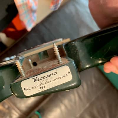 Kramer / Vaccaro Body Green Mahogany String Through Prototype image 10