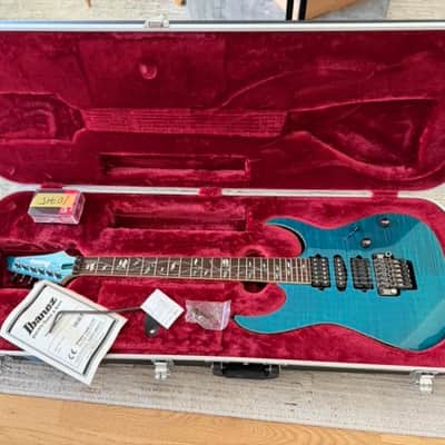 Ibanez RG8570Z-CRA J. Custom with Rosewood Fretboard - Chrysocolla image 1