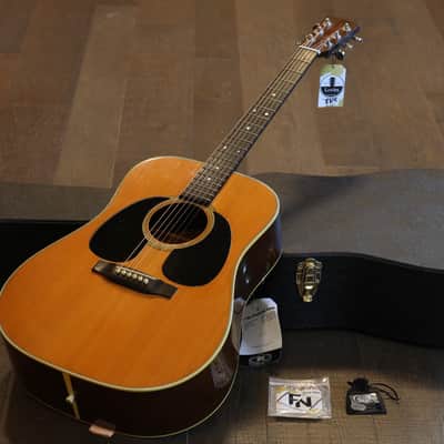 1974 Martin D-28 Dreadnought Acoustic Guitar Natural + HSC image 1