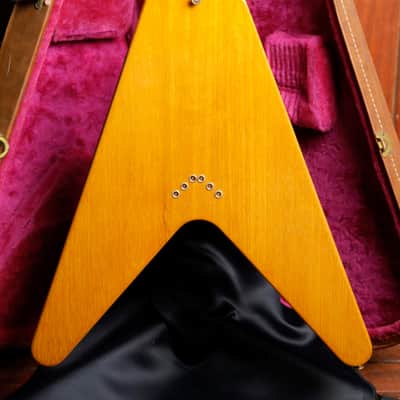 Gibson Flying V Heritage Korina 1983 Vintage Electric Guitar Pre-Owned image 11