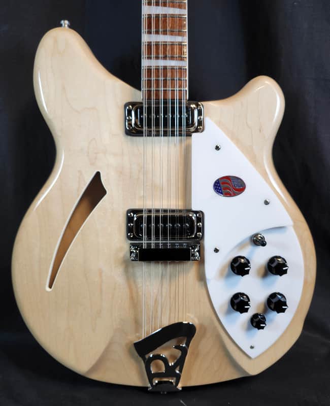 Rickenbacker 360/12 Mapleglo, 12 String Hollowbody Guitar, Stereo, w/HSC image 1