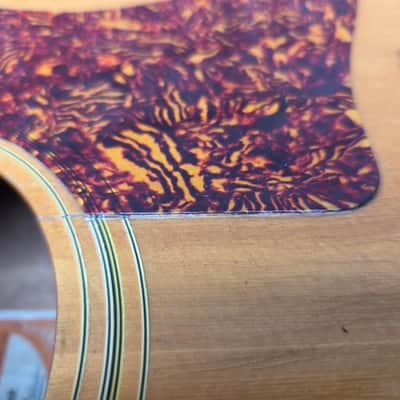 Vintage 1970's Gibson J-50 Deluxe Acoustic Guitar Project w/ Softshell Case! image 7