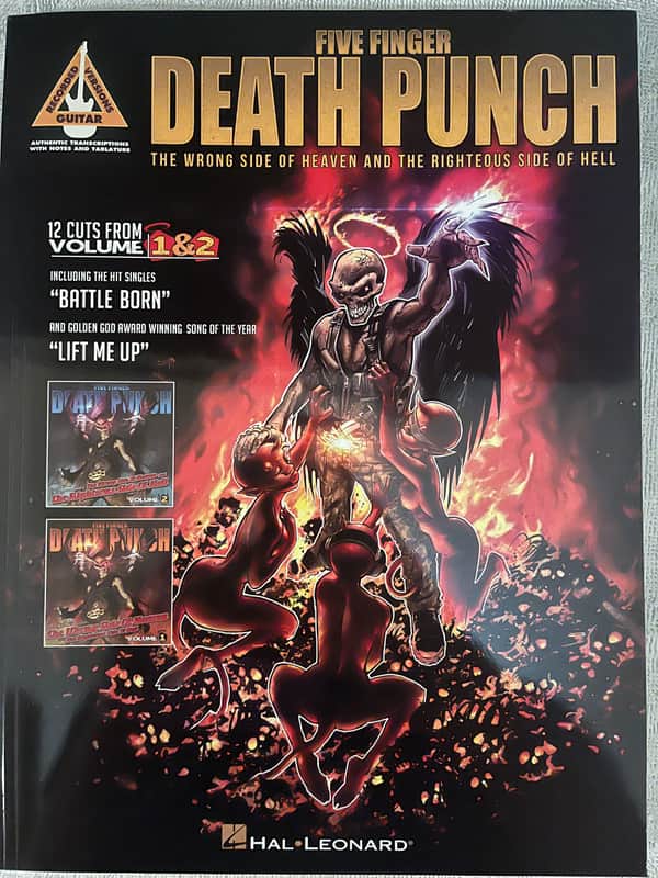 Five Finger Death Punch - Wrong Side of Heaven.. - Guitar Tab / Tablature Book image 1