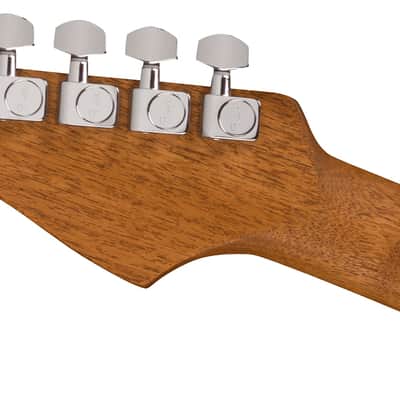 FENDER - American Acoustasonic Jazzmaster All-Mahogany  Ebony Fingerboard  Natural - 0972033122 image 6